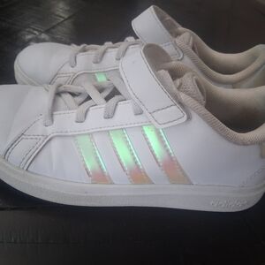 Adidas Grand Court 2.0 Cloud White Big Kids Size 1